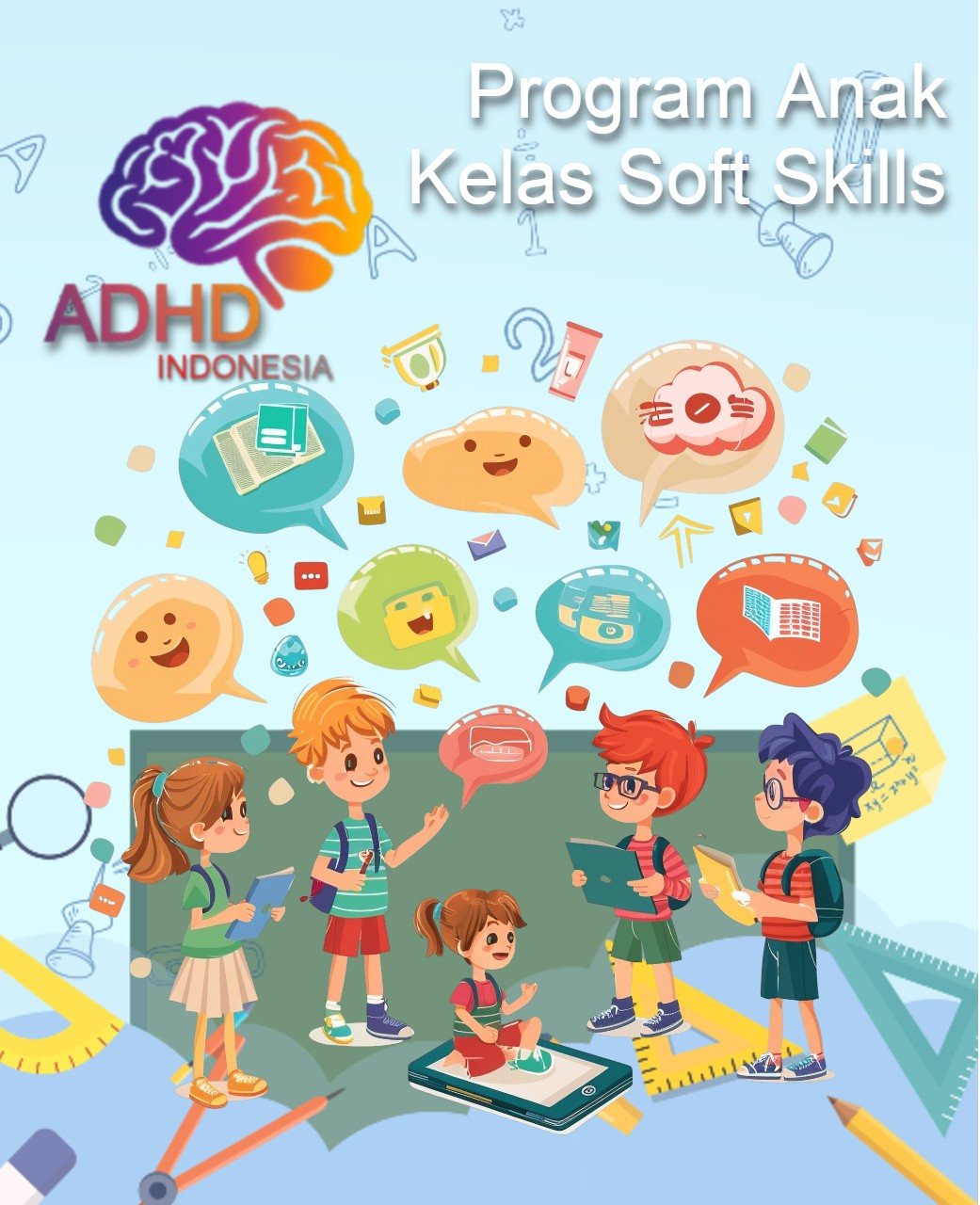 Program ADHD Indonesia Kabupaten Tabalong Kelas Soft Skills Anak ADHD